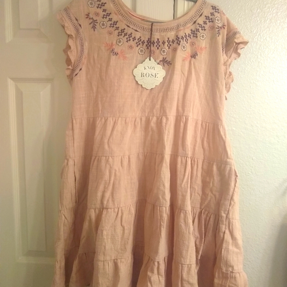 Knox Rose Pink Boho Dress